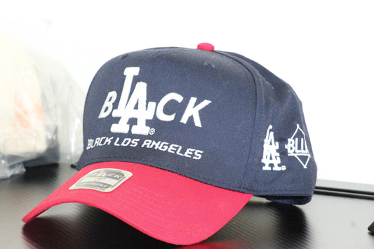 Black L.A Hat (RWB)
