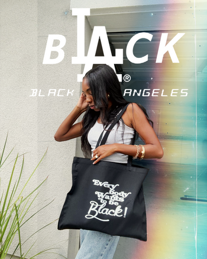 Black Los Angeles® Tote Bag