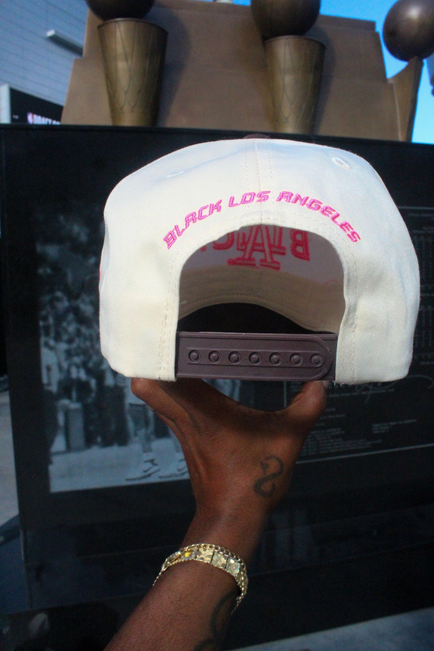 Black L.A Hat (Neapolitan)