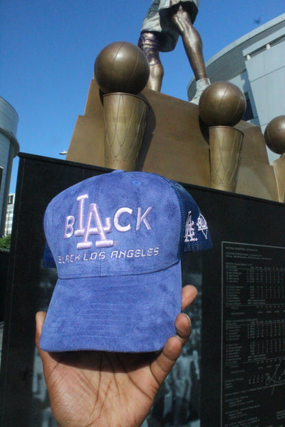 Black L.A Trucker (Suede)