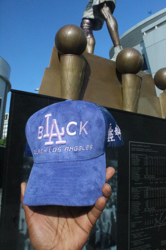 Black L.A Trucker (Suede)